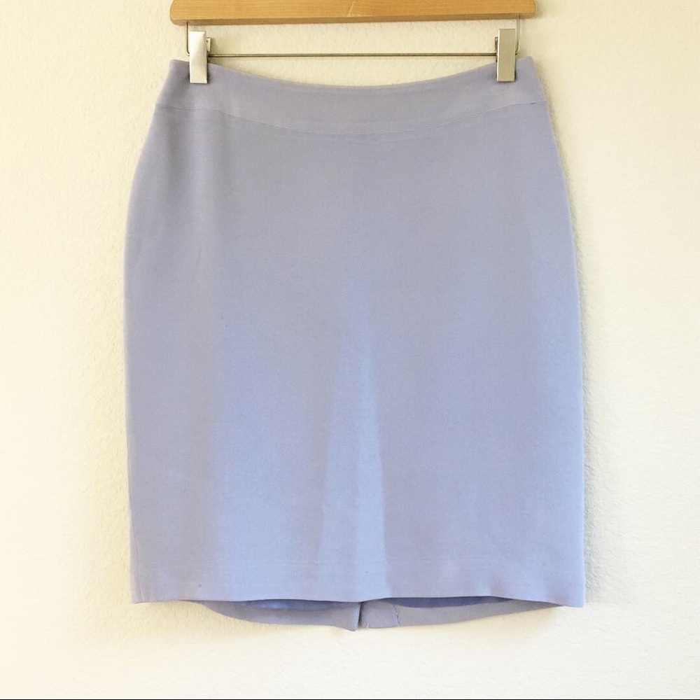 Hugo Buscati Silk Pencil Skirt